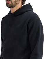 Compact-Knit Hooded Sweater