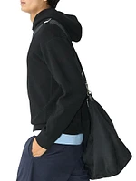 Compact-Knit Hooded Sweater