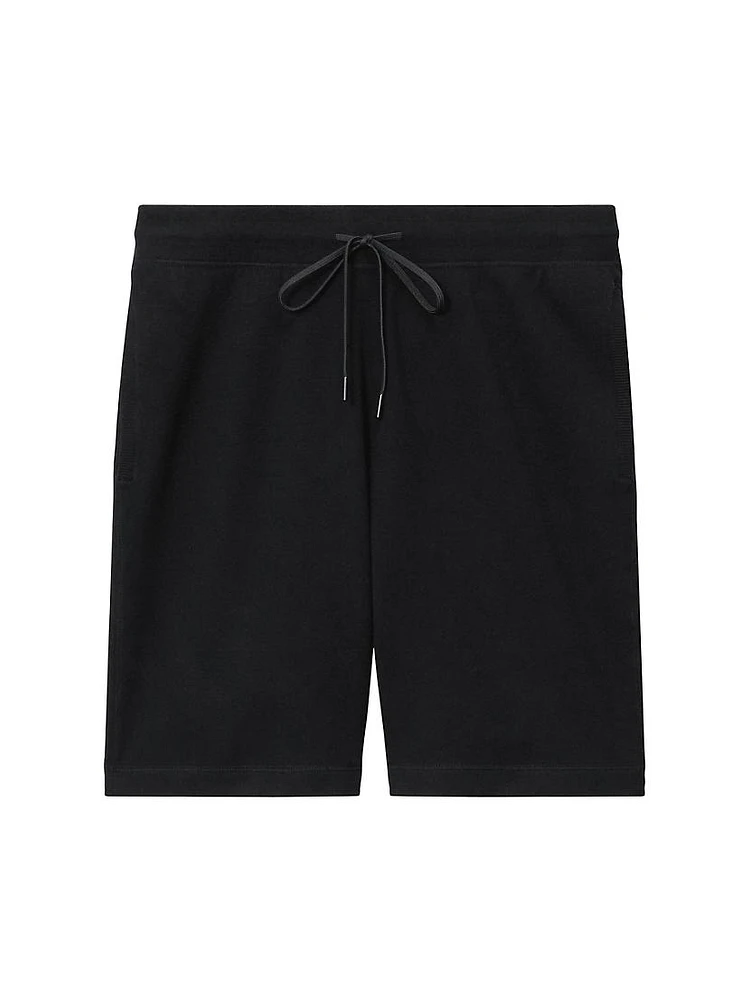 Compact-Knit Sweat Shorts