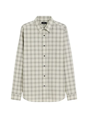 Irving Checked Wool Shirt
