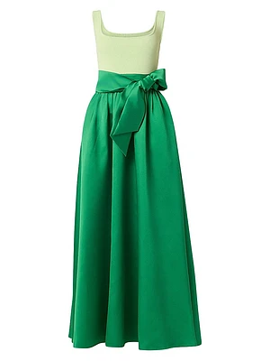 Mercer Mikado-Knit Maxi Dress