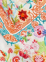 Paula Floral Elasticized Shorts