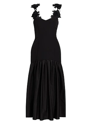 Esme Crepe Midi-Dress