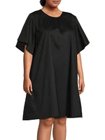 Plus Agata Cotton Dress