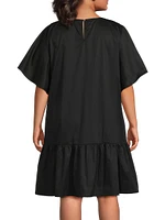 Plus Agata Cotton Dress
