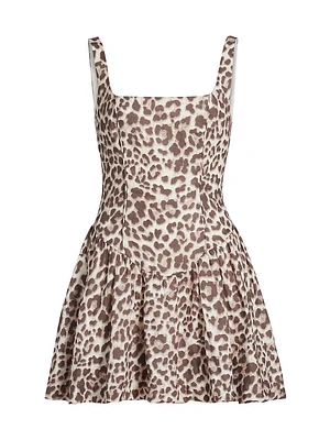 Reese Leopard Minidress