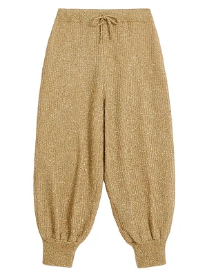 Lurex Knit Pants