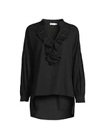 Cordelia Ruffle Blouse