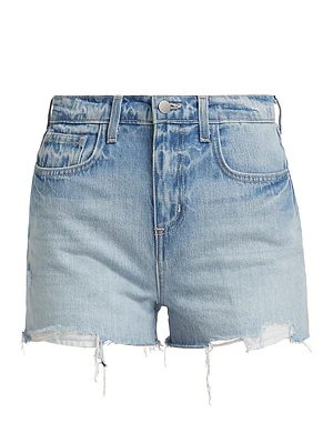 Clark Raw-Edge Shorts