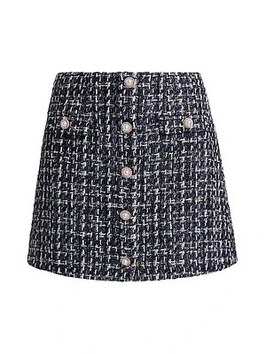 Jinny Tweed Miniskirt