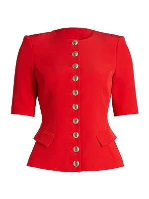 Adriana Crêpe Jacket
