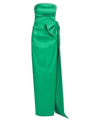 Strapless Bow Gown