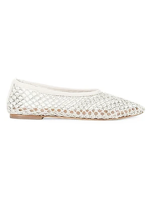 Alba Net Ballet Flats