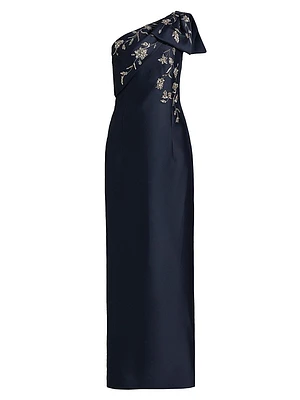 Olivia One-Shoulder Gown
