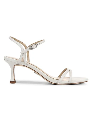 Presley 65MM Leather Strappy Sandals