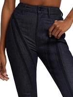 Stretch Raw Denim Jeans