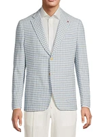 Over Check Comfort Boucle Jacket