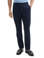 Hanson Twill Straight-Leg Chino Pants