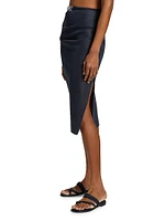Isobel Draped Pencil Skirt