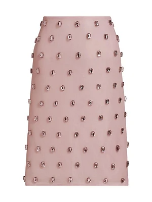 The Leanne Embellished Pencil Skirt