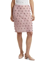 The Leanne Embellished Pencil Skirt