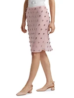 The Leanne Embellished Pencil Skirt