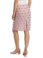 The Leanne Embellished Pencil Skirt