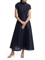 The Genevieve Draped Cocktail Dress