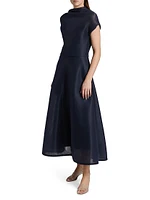 The Genevieve Draped Cocktail Dress