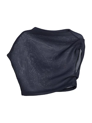 Helene Draped Crop Top