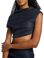 Helene Draped Crop Top