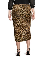 Deana Ruched Mesh Skirt