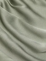 Satin One-Shoulder Cocktail Dress