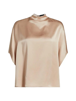 Satin Cape T-Shirt