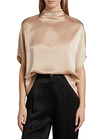 Satin Cape T-Shirt