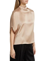Satin Cape T-Shirt