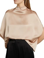 Satin Cape T-Shirt