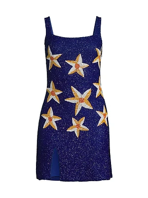 Celestine Beaded Minidress