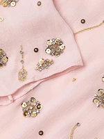 Fiora Sequined Chiffon Minidress