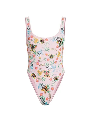 Alabama Embellished One-Piece Swimsuit