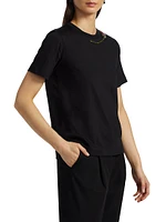 Floral Embellished Boy T-Shirt
