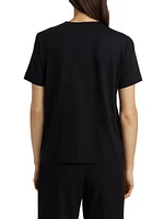 Floral Embellished Boy T-Shirt