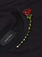 Floral Embellished Boy T-Shirt