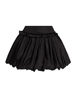 Bubble-Hem Miniskirt