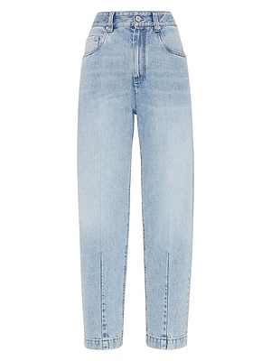 Authentic Denim Loose Trousers