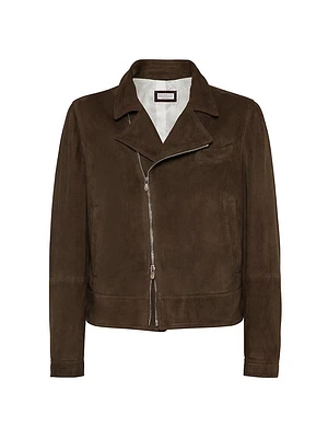 Country Suede Biker Jacket