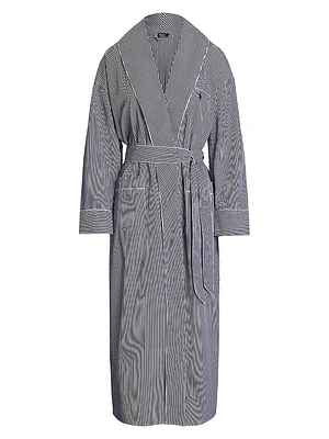 Heritage Cotton Wrap Robe