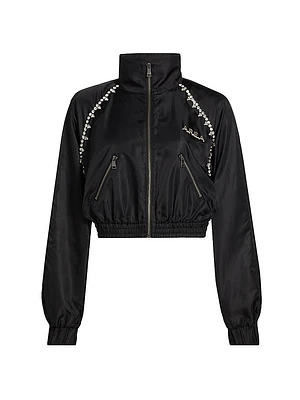 Crystal Trim Track Jacket