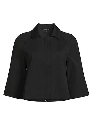 Oko Cropped Combination Jacket