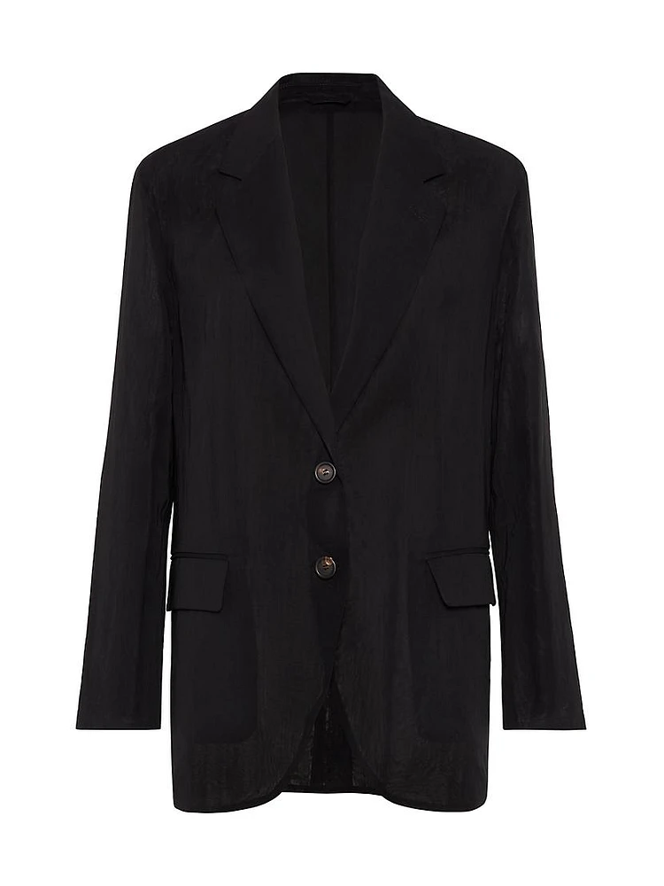 Cotton Organza Blazer